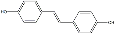 TRANS-4,4'-DIHYDROXYSTILBENE Struktur