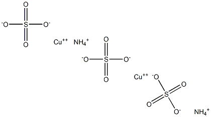 COPPER(II)AMMONIUMSULPHATE Struktur