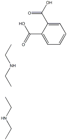 BIS(DIETHYLAMINE)PHTHALATE Struktur