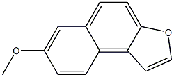 NAPHTHO(2,1-B)FURAN,7-METHOXY- Struktur