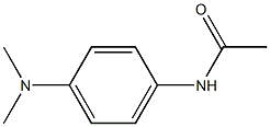 N'-ACETYL-N,N-DIMETHYL-PARA-PHENYLENEDIAMINE Struktur