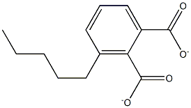 MONO-PENTYLPHTHALATE Struktur