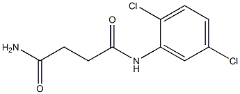 N-(2,5-DICHLOROPHENYL)SUCCINAMIDE Struktur