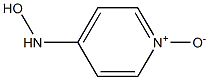 4-HYDROXYLAMINOPYRIDINE1-OXIDE Struktur