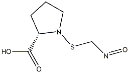 N-NITROSOMETHYLTHIOPROLINE Struktur