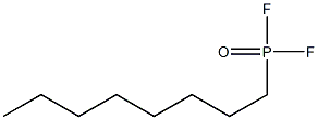 OCTYLPHOSPHONICDIFLUORIDE Struktur