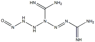 1-TETRAZENE,1-GUANYL-4-NITROSAMINOGUANYL- Struktur