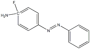 4FLUORO4AMINOAZOBENZENE Struktur