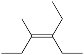 3-METHYL-4-ETHYL-3-HEXENE Struktur