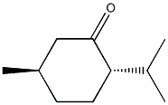 TRANS-DL-PARA-MENTHAN-3-ONE Struktur