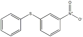 META-NITRODIPHENYLTHIOETHER Struktur