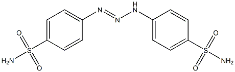 1,3-DI(4-SULPHAMOYLPHENYL)TRIAZENE Struktur