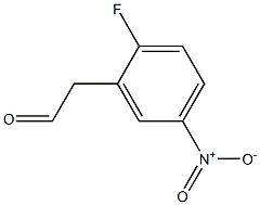 2-FLUORO-5-NITROPHENYLMETHYLKETONE Struktur