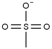 METHANESULPHONATE Struktur