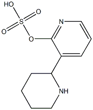 3-(2-PIPERIDYL)PYRIDYLSULPHATE Struktur