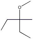 3-METHYL-3-METHOXYPENTANE Struktur