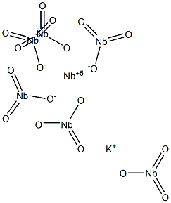 NIOBIUMPOTASSIUMCOLUMBATE Struktur