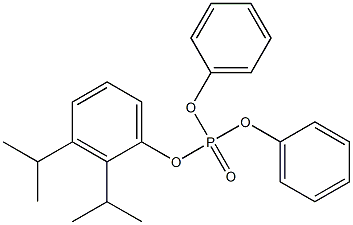 DIISOPROPYLTRIPHENYLPHOSPHATE Struktur