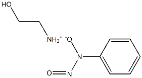 N-NITROSOPHENYLHYDROXYLAMINE,ETHANOLAMINESALT Struktur