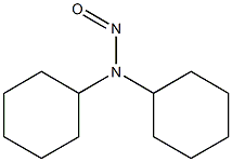 NITROSODICYCLOHEXYLAMINE Struktur