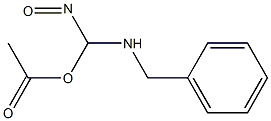 N-NITROSO-ACETOXYMETHYL-BENZYLAMINE Struktur