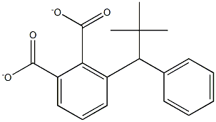 (-)-MONO-(2,2-DIMETHYL-1-PHENYLPROPYL)-PHTHALATE Struktur