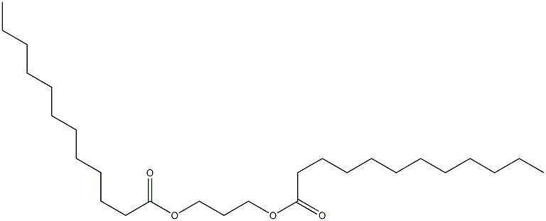 1,3-PROPYLENEGLYCOLDILAURATE Struktur