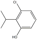 CHLORO-ISOPROPYLPHENOL Struktur