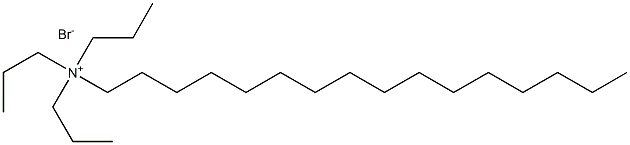 CETYLTRIPROPYLAMMONIUMBROMIDE Struktur