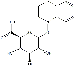 1-QUINOLGLUCURONIDE Struktur