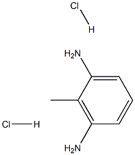 TOLUENE-2,6-DIAMINE,DIHYDROCHLORIDE Struktur