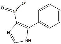 IMIDAZOLE,4-NITRO-5-PHENYL- Struktur