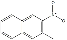 3-METHYL-2-NITRONAPHTHALENE Struktur