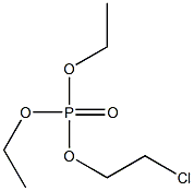 O,O-DIETHYL-O-(2-CHLOROETHYL)PHOSPHATE Struktur