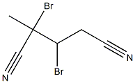 2,3-DIBROMO-2,4-DICYANOBUTANE Struktur