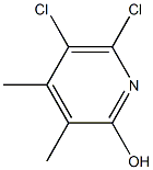 DICHLORODIMETHYLPYRIDINOL Struktur