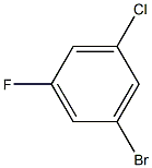 1-Fluoro-3-Chloro-5-BromoBenzene Struktur