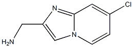 (7-Chloroimidazo[1,2-a]pyridin-2-yl)methylamine Struktur