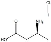 D-beta-Homoalanine hydrochloride Struktur