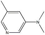 3-Methyl-5-N,N-dimethylaminopyri dine Struktur