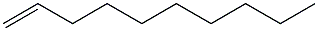 1-Decene analytical grade Struktur