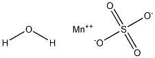 Manganese-sulfate H2O Struktur