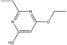 2-Ethyl-4-ethoxy-6-hydroxypyrimidine Struktur