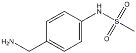 4-(Methylsulfonylamino)benzylamine Struktur