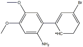 (2-Amino-4,5-dimethoxy-phenyl)-(4-bromo-phenyl)- Struktur