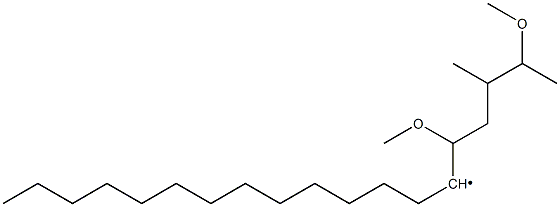 2,5-Dimethoxy-3-methyl-6-nonadecyl- Struktur