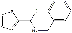 2-Thiophen-2-yl-2,3-dihydro-benzo[e][1,3]oxazin- Struktur