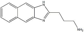 3-(1H-Naphtho[2,3-d]imidazol-2-yl)-propylamine Struktur