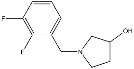 1-(2,3-difluorobenzyl)pyrrolidin-3-ol Struktur