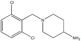 1-(2,6-dichlorobenzyl)piperidin-4-amine Struktur